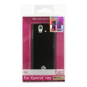 F71-SO03C-A-BK [ハードケースXperia ray ブラック]
