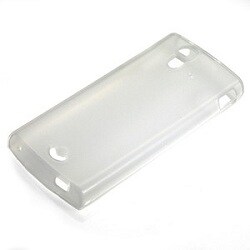 RX-SO03C08CL [Xperia ray用 セミハードケース(TPU)+フィルム付属 クリアホワイト]