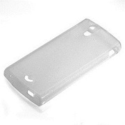RX-SO03C10CL [Xperia ray用 セミハードケース(TPU)+フィルム付属 クリアラメ]