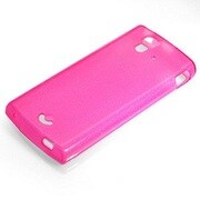 RX-SO03C11PK [Xperia ray用 セミハードケース(TPU)+フィルム付属 ピンクラメ]