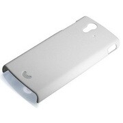 RX-SO03C20RW [Xperia ray用 ラバーケース(PC)+フィルム付属 ラバーホワイト]