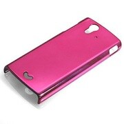 RX-SO03C22PK [Xperia ray用 メタルケース(PC)+フィルム付属 メタルピンク]