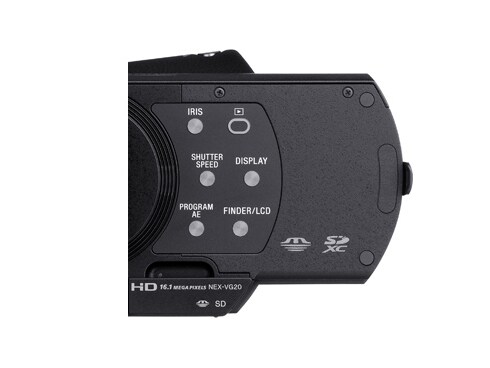 ソニー SONY NEX-VG20 ボディ レンズ交換式デジタルHDビデオカメラ