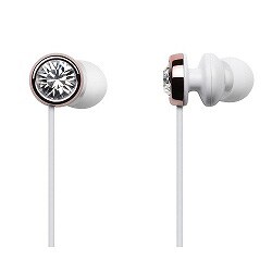 密閉型インナーイヤーヘッドホン Bijoux シャンパンゴールド C410E-GD
