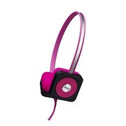 ステレオヘッドホン disc ピンク C515H-PK