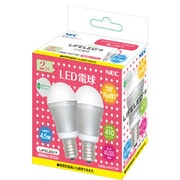 LED電球 E17口金 電球色相当 410lm LIFELED’S 2個パック LDA5L-H-E17-2P