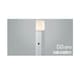 LEDガーデンライト D.D.-pro 自動点滅器付 シルバーメタリック AUE664146