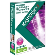 カスペルスキー アンチウイルス 2011 for Mac 1年1台版 [Macソフト]