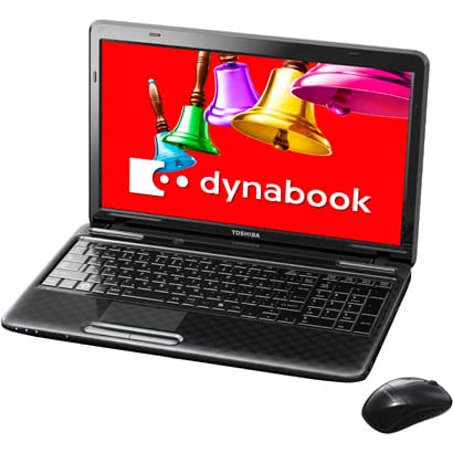 dynabook T451/46DB 15.6型ワイド液晶/HDD750GB/DVDスーパーマルチドライブ プレシャスブラック PT45146DSFB