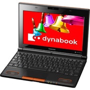 dynabook N300/02DD 10.1型ワイド液晶/HDD250GB パッションオレンジ PN30002DNVD