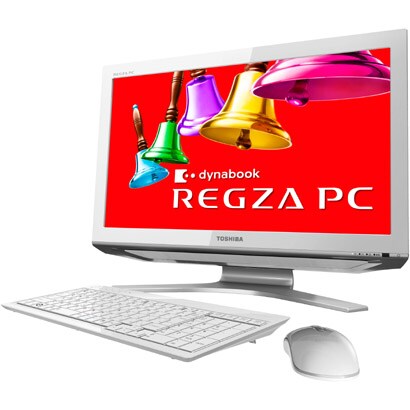dynabook REGZA PC D711/T3DW 21.5型ワイド液晶/HDD1TB/DVDスーパーマルチドライブ リュクスホワイト PD711T3DSFW