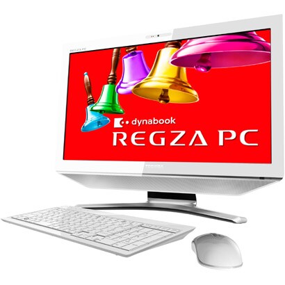 dynabook REGZA PC D731/T7DW 23型ワイド液晶/HDD2TB/ブルーレイディスクドライブ リュクスホワイト PD731T7DBFW