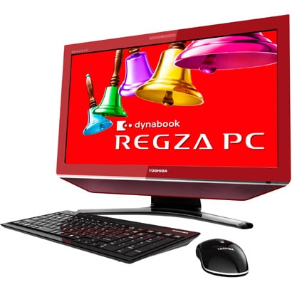 dynabook REGZA PC D731/T5DR 23型ワイド液晶/HDD1TB/DVDスーパーマルチドライブ シャイニーレッド PD731T5DSFR