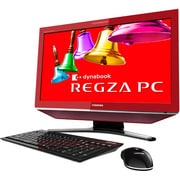 dynabook REGZA PC D731/T5DR 23型ワイド液晶/HDD1TB/DVDスーパーマルチドライブ シャイニーレッド PD731T5DSFR