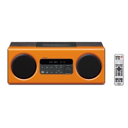 iPhone/iPod対応 デスクトップオーディオシステム オレンジ TSX-112（D)