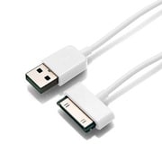 iPhone対応 充電・データ転送USBケーブル ホワイト RX-EPDOCK10WH