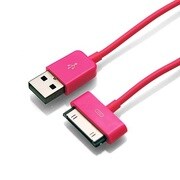 iPhone対応 充電・データ転送USBケーブル ピンク RX-EPDOCK10PK