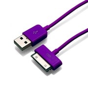 iPhone対応 充電・データ転送USBケーブル パープル RX-EPDOCK10PP