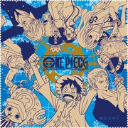 ワンピースメガネクロス 麦わらの一味 ブルー