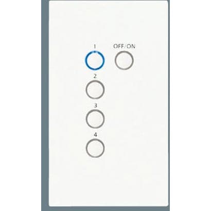 壁埋込型 リビングライコン シーン選択子器 NK28706W