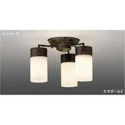 Bamilio インバーターネオボールZ・シャンデリア 電球色45W4.5畳 ダークブラウン BFC30009ZEL