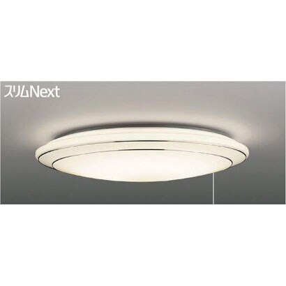 スリムNext シーリング 電球色61W Wreath Silver プルスイッチ付 FVH61613EL