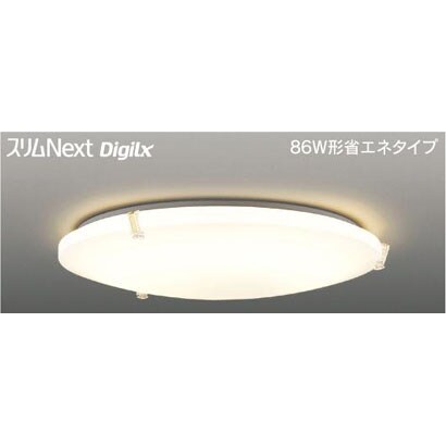 スリムNext DigiLx LED常夜灯シーリング 電球色61W Eglass FVH61671DEL