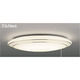 スリムNext シーリング 電球色75W Wreath Silver プルスイッチ付 FVH75613EL