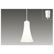 小形ペンダント・フランジタイプ ミニクリプトン白60W ホワイト IP60079