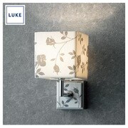 LUKE(ルーケ) 淡彩薔薇-たんさいばら・ブラケット1灯 (角型) LU591