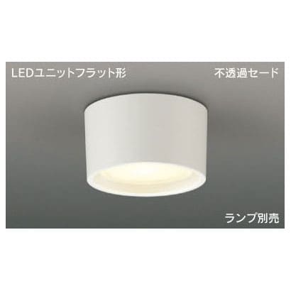LEDユニットフラット形 LEDシーリング 不透過セード（ランプ別売) LEDG85001