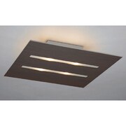 白熱灯 洋風シーリングライト ハゲロン球160W (ダークオーク色) LE-2900