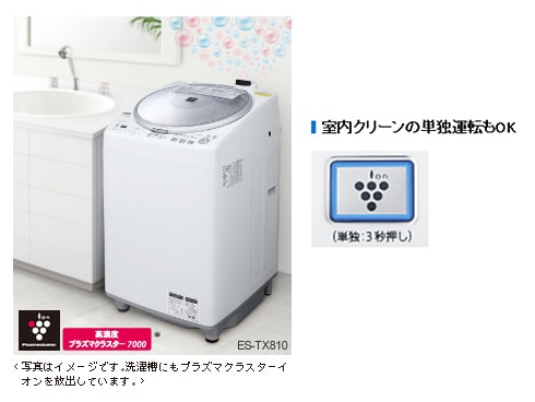 ヨドバシ.com - シャープ SHARP ES-TX810-S [タテ型洗濯乾燥機（8.0kg 
