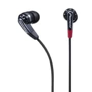 STEEZ HEADPHONES 密閉型インナーイヤーヘッドホン ブラック SE-D10C-K
