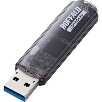 USB3.0接続 USBフラッシュメモリ スタンダードモデル 8GB ブラック RUF3-C8G-BK