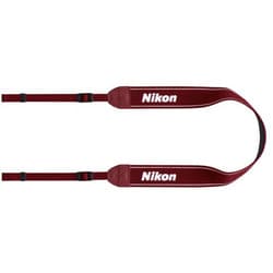 Nikon ネックストラップ D5200レッド、D3200レッド、D3100レッド付属 一眼レフ用 シンプル レッド AN-DC3RD oyj0otl Amazon | Nikon ネックストラップ D5200レッド、D3200レッド