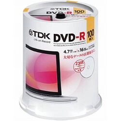 ヨドバシ.com - TDK ティーディーケー DR47PWC100PUE [データ用 DVD-R