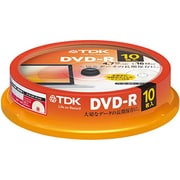 データ用 DVD-R 4.7GB 16倍速対応 タイトルライン付き・パールカラーレーベル スピンドルケース 10枚入り DR47ALC10PUE