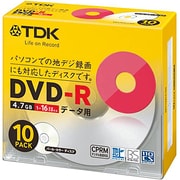 データ用 DVD-R 4.7GB CPRM対応 16倍速対応 パールカラーレーベル 5mmケース 10枚入り DR47DALC10S