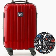 WORLD HERITAGE SMILE PROJECT 自由の女神 旅行日数目安：1～2泊 27L/30L（拡張時） TSAロック搭載 レッド 18509-00