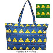 K2190 B14 [HAPI+TAS×miffy 折りたたみトートバッグ テントグリーン]