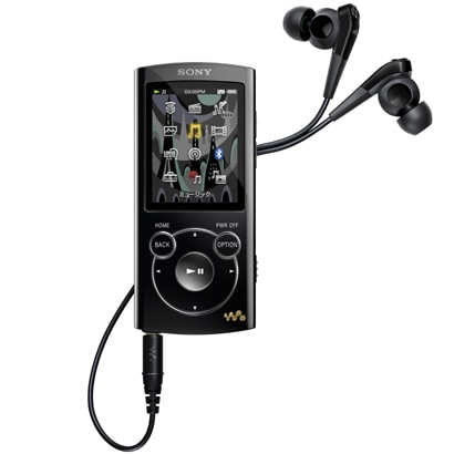 メモリーオーディオ S760シリーズ Bluetooth対応 8GB ブラック NW-S764 B