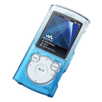 ウォークマン専用アクセサリー NW-S760/S760Kシリーズ専用 クリアケース ブルー CKH-NWS760 L