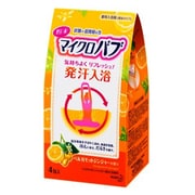 マイクロバブ ベルガモットジンジャーの香り 4包入 [薬用入浴剤（粉末タイプ）]
