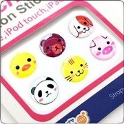 iPhone ホームボタン用 ステッカー アニマル [ボタンステッカーアニマル]
