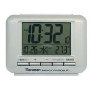 デジタル電波目覚し時計 MRA390WH 97681