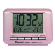 デジタル電波目覚し時計 MRA390PK 97708