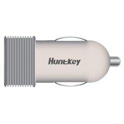 5V/2A DC用USB充電器 12V/24V対応 白・グレー HK-DC001UJWG