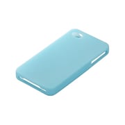 BSIP11PCSLBL [iPhone4・4S用 蓄光シリコンケース ブルー]