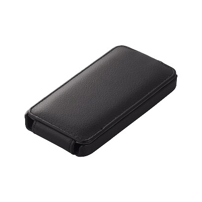 BSIP11PCLBK [iPhone4・4S用 レザーケース　液晶保護フィルム付　ICカード対応モデル ブラック]